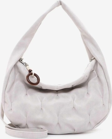 Borsa a spalla 'Karlotta' di Emily & Noah in bianco: frontale