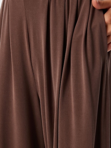 Wide Leg Pantalon Happiness İstanbul en marron