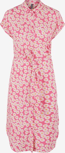 Rochie tip bluză 'Nya' Pieces Maternity pe galben închis / roz deschis / alb, Vizualizare produs