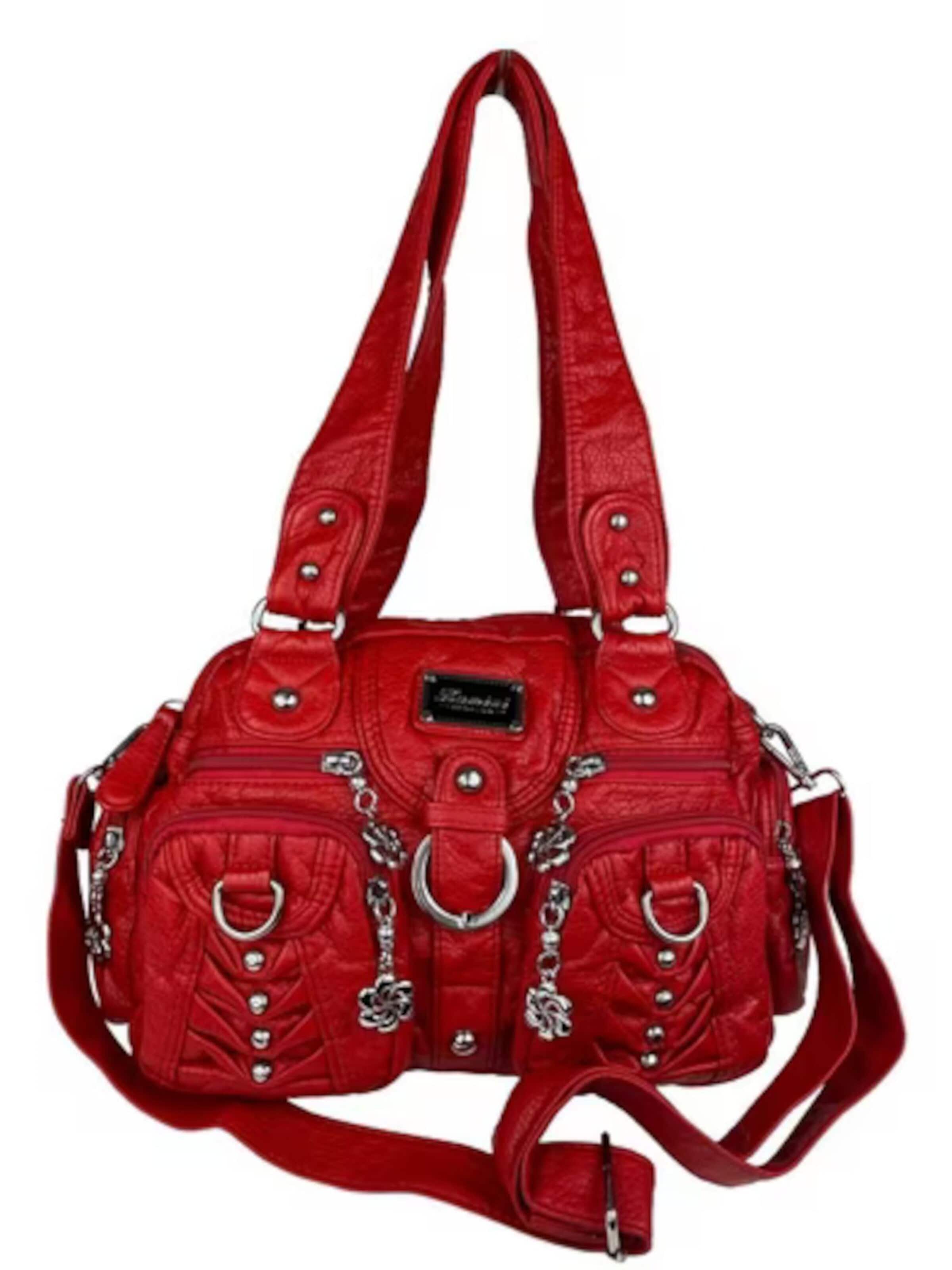 Kumixi Handbag in Red