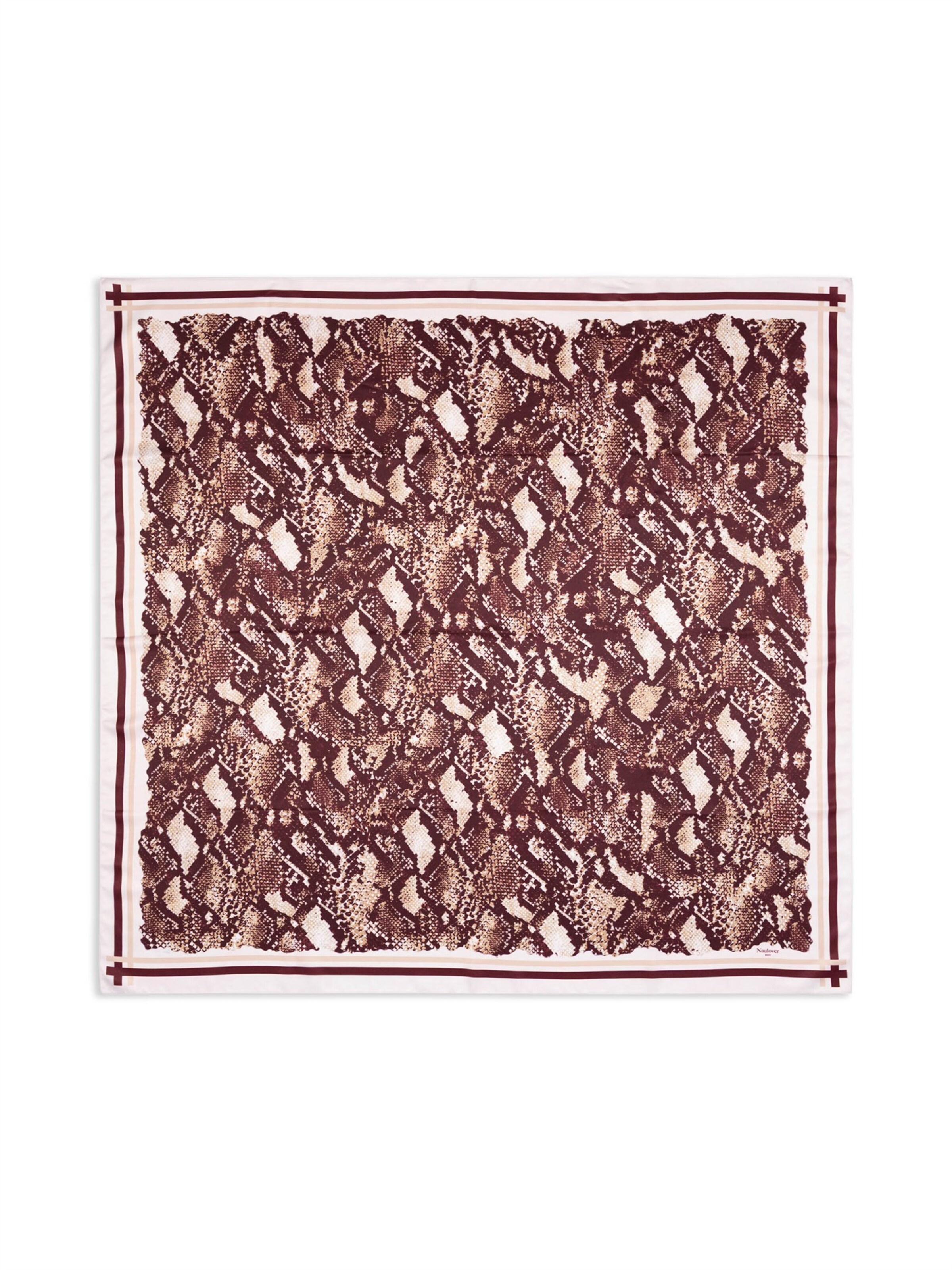 NAULOVER Scarf ' ' i röd: framsida
