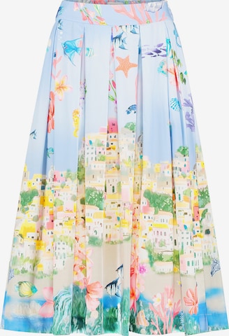 Gonna di Vera Mont in blu: frontale