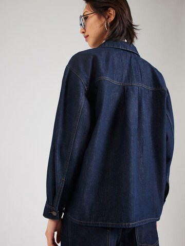 JDY Between-season jacket 'SANSA' in Blue