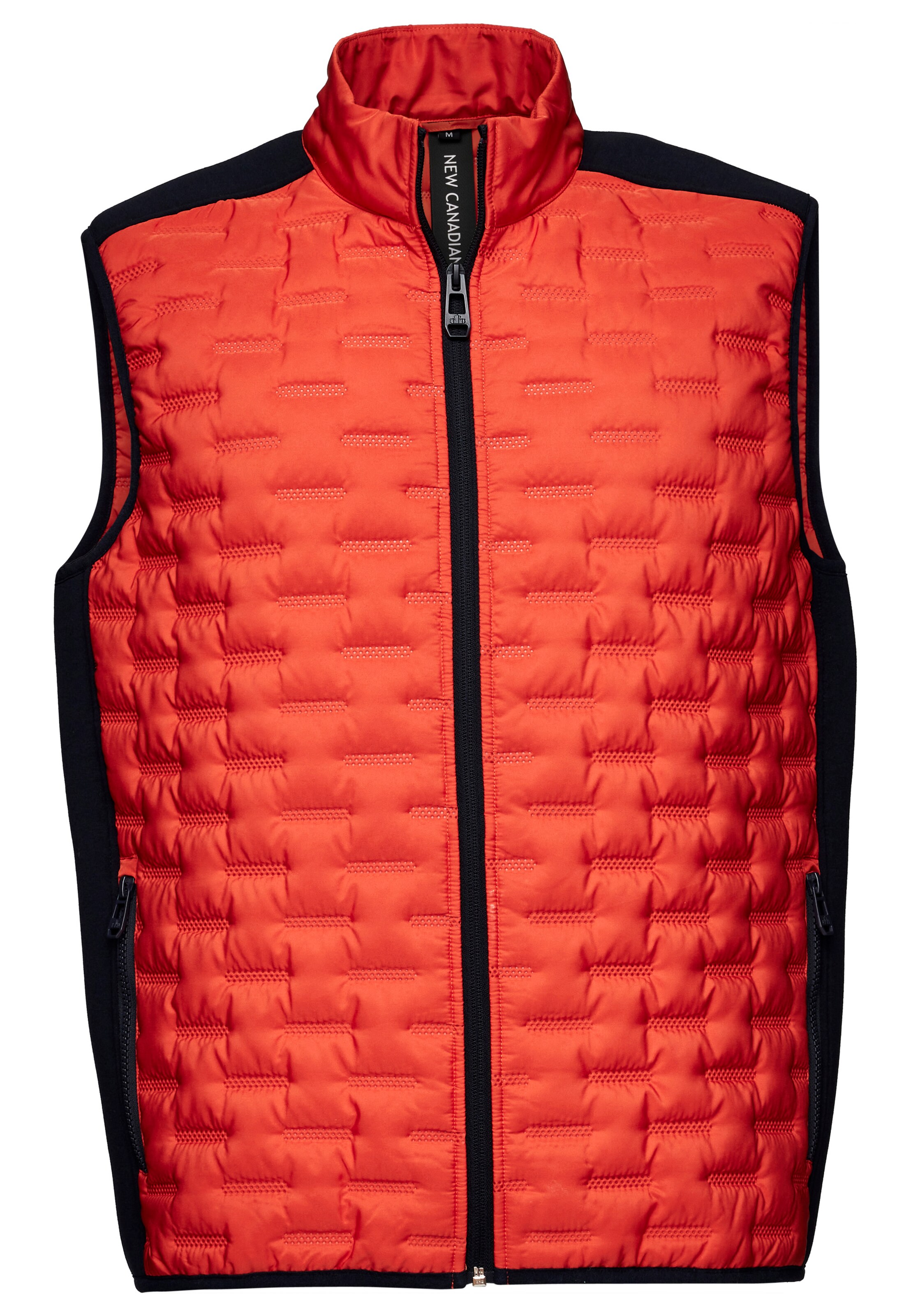 NEW CANADIAN Vest 'HYBRID-ULTRASONIC' in Orange: front
