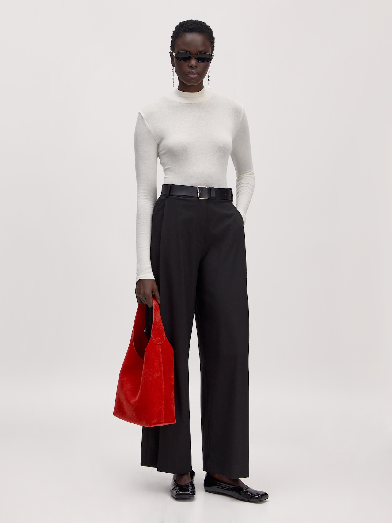 EDITED Producten Shirt 'Cassandra' Crème