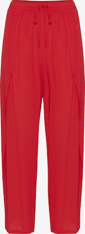 Cream Pants 'Allie' in Red: front