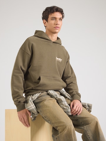 LEVI'S ® Суичър 'TWO HORSE' в кафяво: отпред