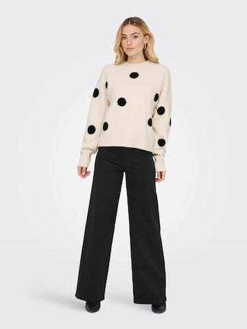 JDY Pullover 'JDYMONICA' in Weiß