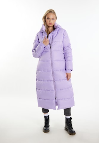 purpurinė myMo ROCKS Žieminis paltas