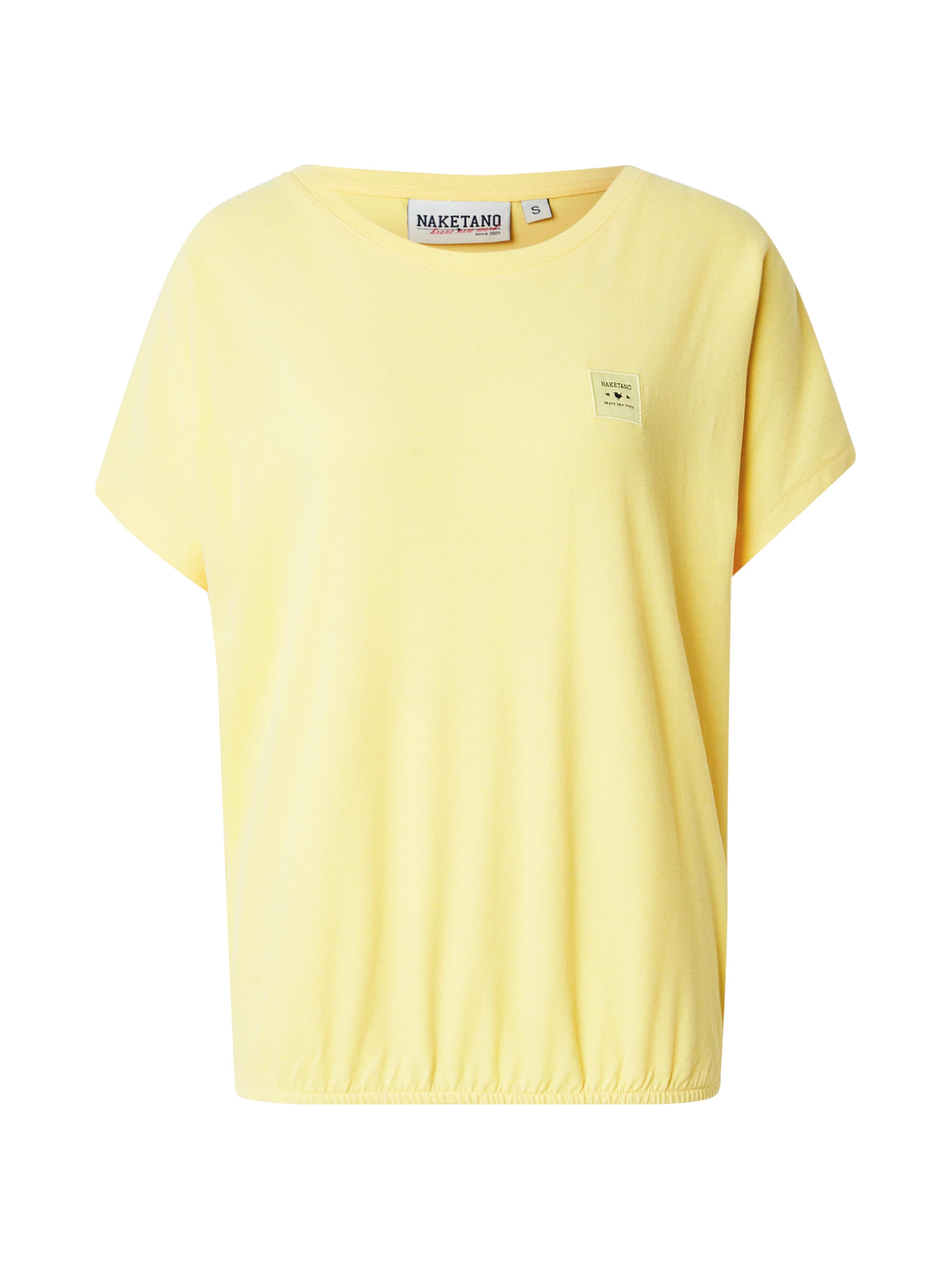 T-shirt naketano en jaune : devant