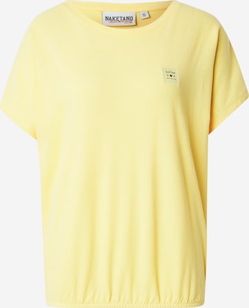 naketano Tričko – žlutá: přední strana