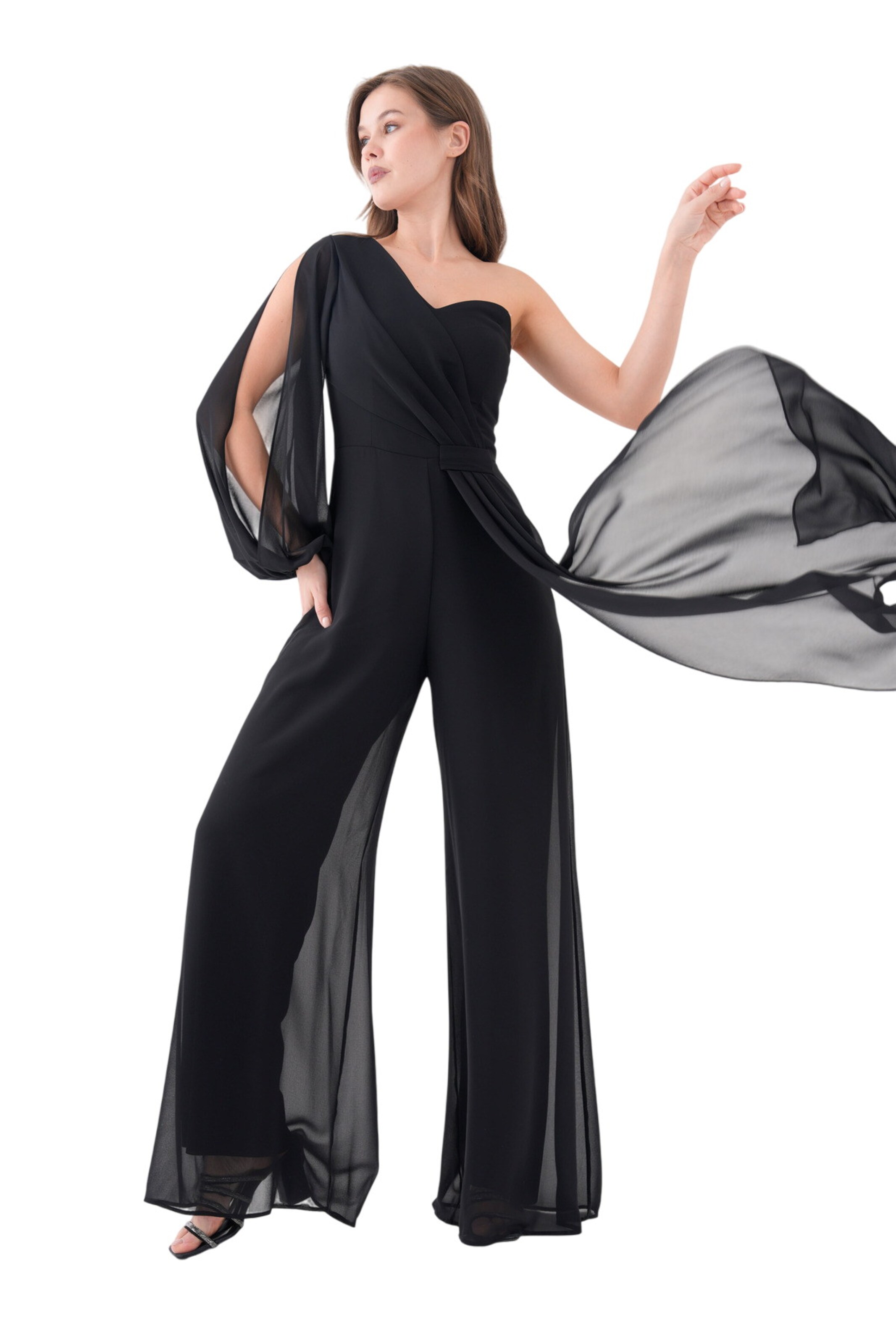 WOMAN VISION Kleid in Schwarz