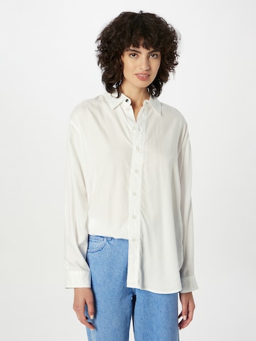 Camicia da donna di G-Star RAW in bianco: frontale