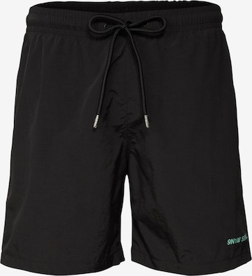 9N1M SENSE Swimming shorts 'Essential' in Black: front