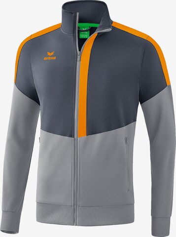 ERIMA Athletic Jacket in Grey: front