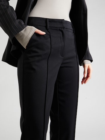 Regular Pantaloni eleganți 'SCOOP' de la Y.A.S pe negru