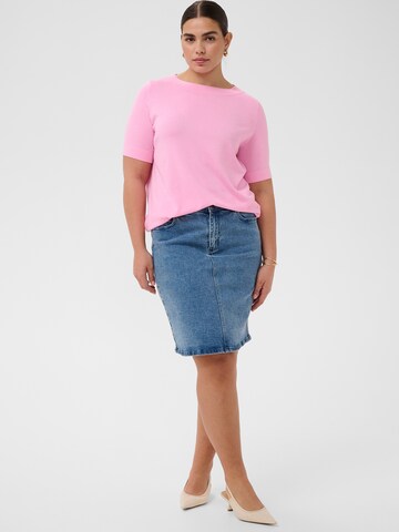 Pullover 'KCLizzy' di KAFFE CURVE in rosa