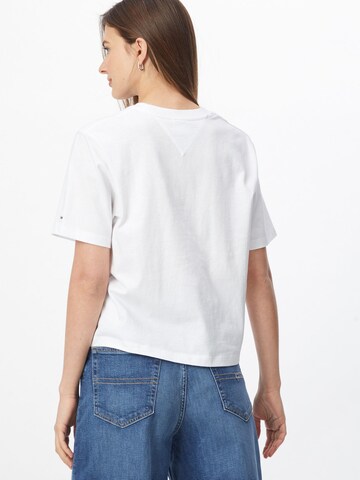 T-shirt Tommy Jeans en blanc