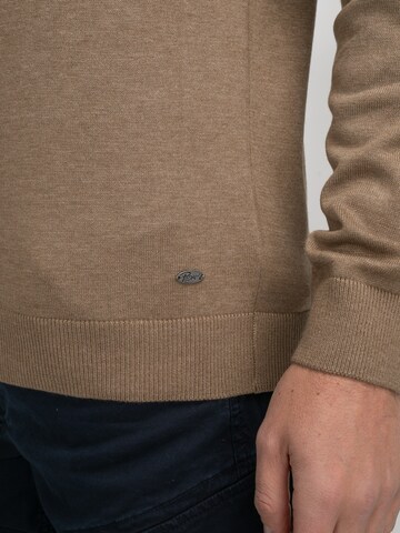 Petrol Industries Sweater in Brown