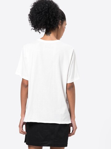 Frogbox T-shirt 'Smiley today' i vit