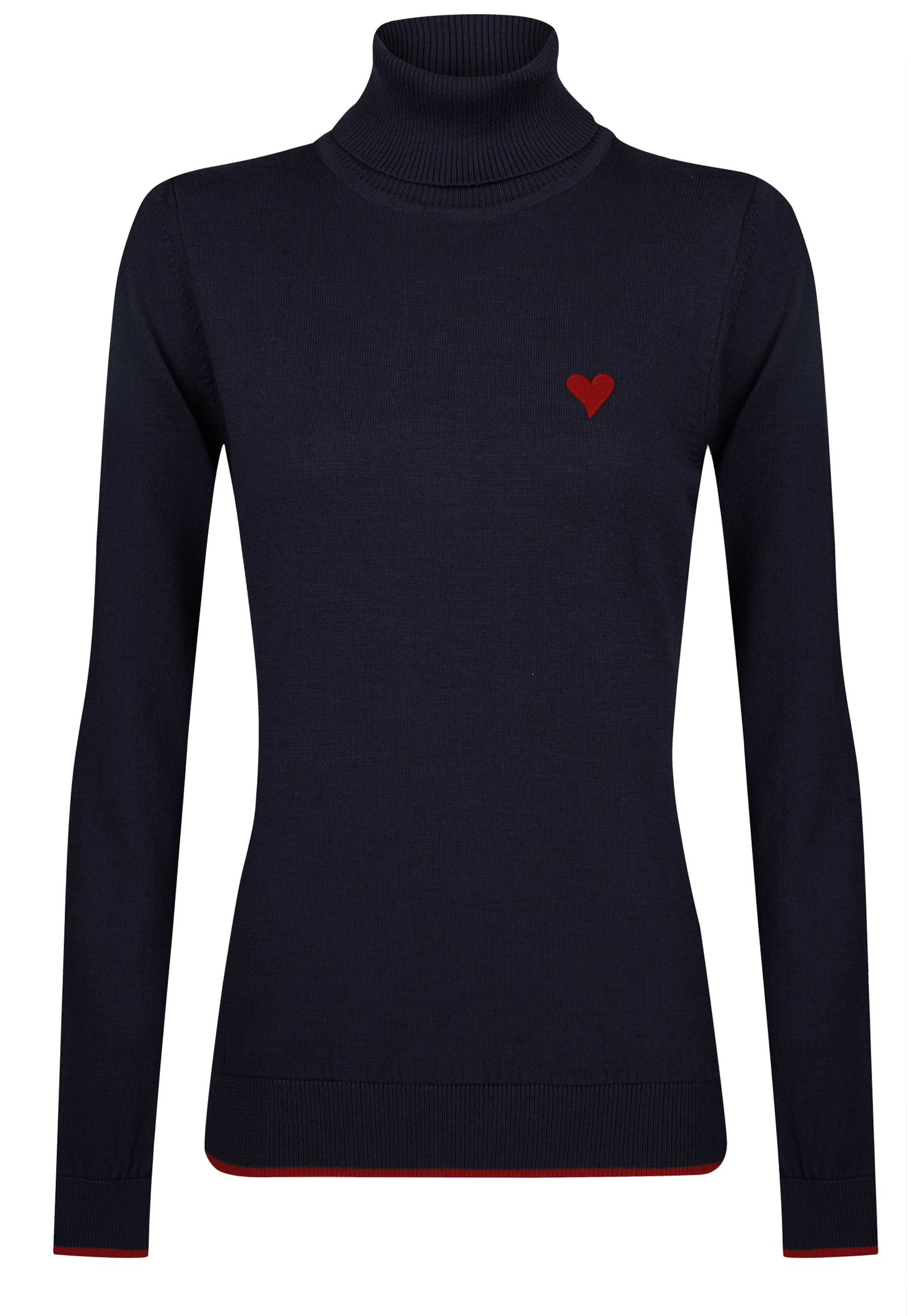 Felix Hardy Pullover in navy / rot, Produktansicht