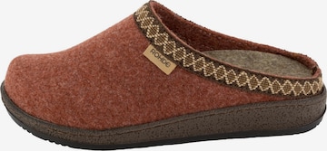 ROHDE Clogs 'Novara-D' in Rood: voorkant