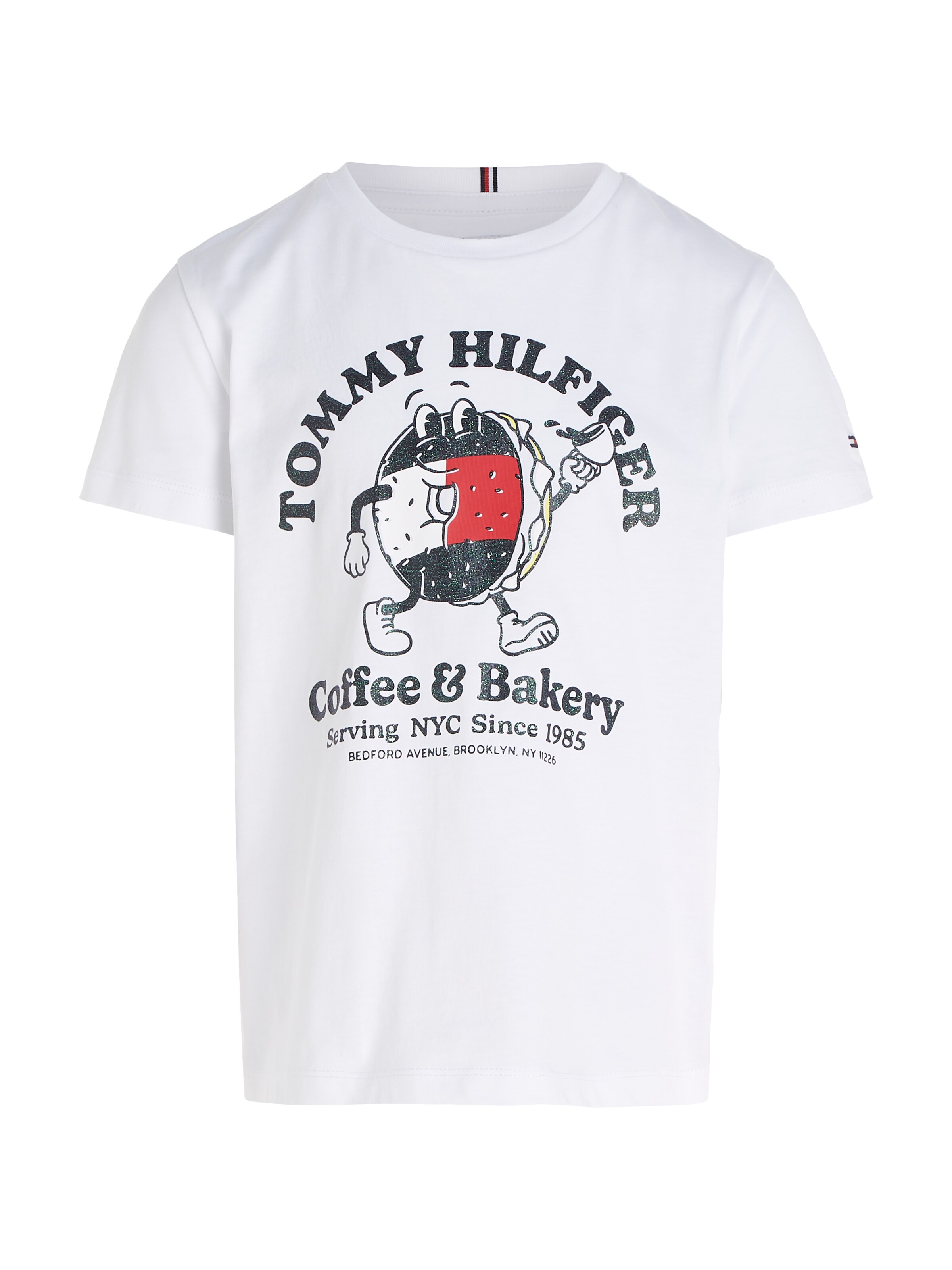 TOMMY HILFIGER T-Shirt in Weiß: Vorderseite