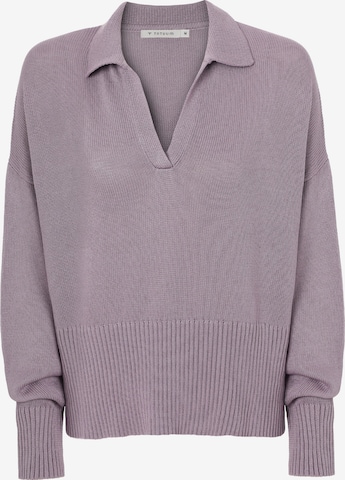 TATUUMPulover 'IVA' - ljubičasta boja: prednji dio