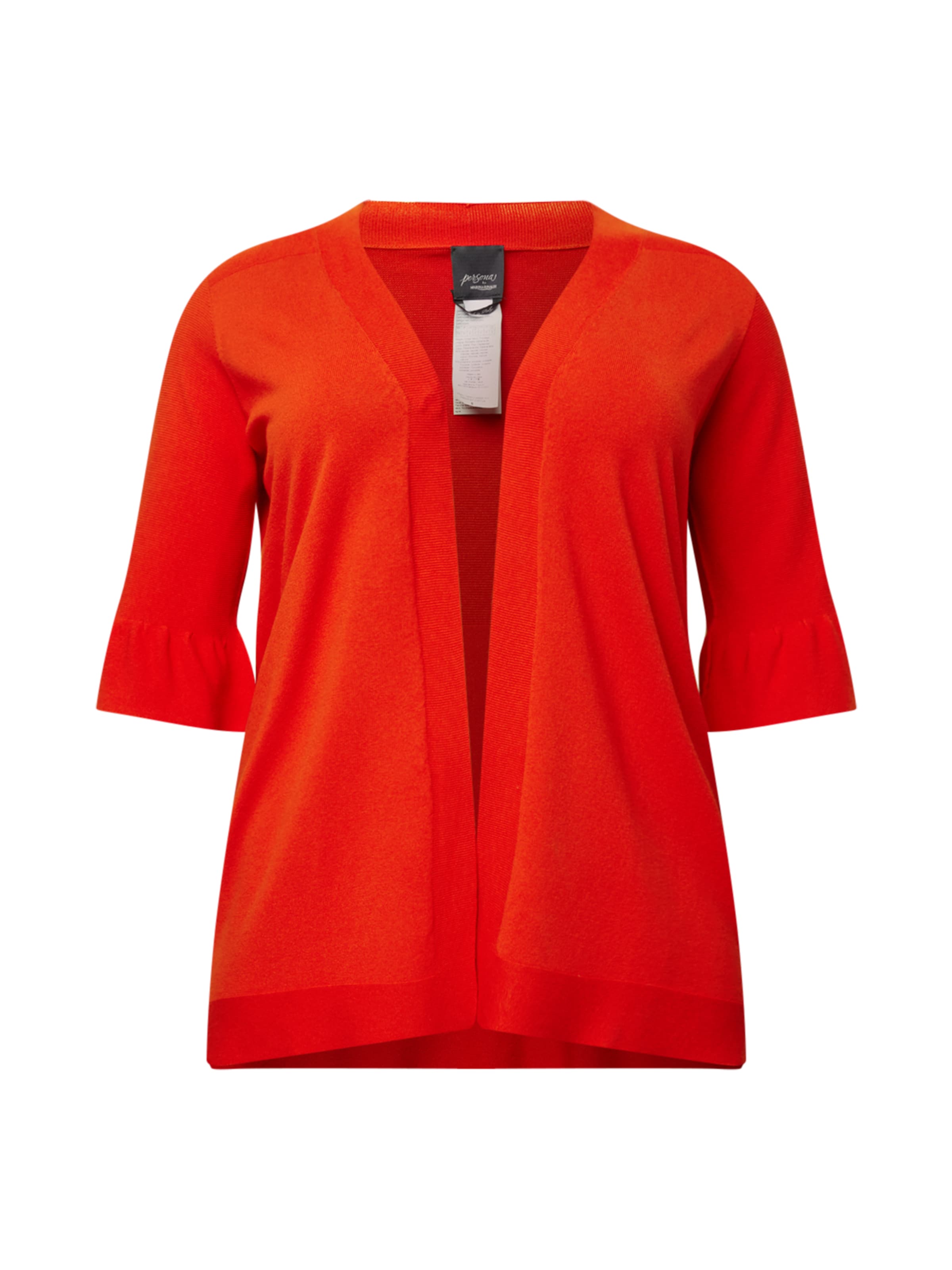 Geacă tricotată 'MARA' de la Persona by Marina Rinaldi pe roz: față