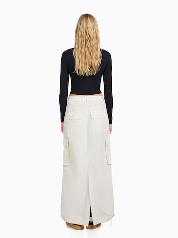 Bershka Skirt in White