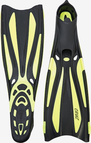 Cruz Swim Fin 'Great Barrier Reef' in Black: front