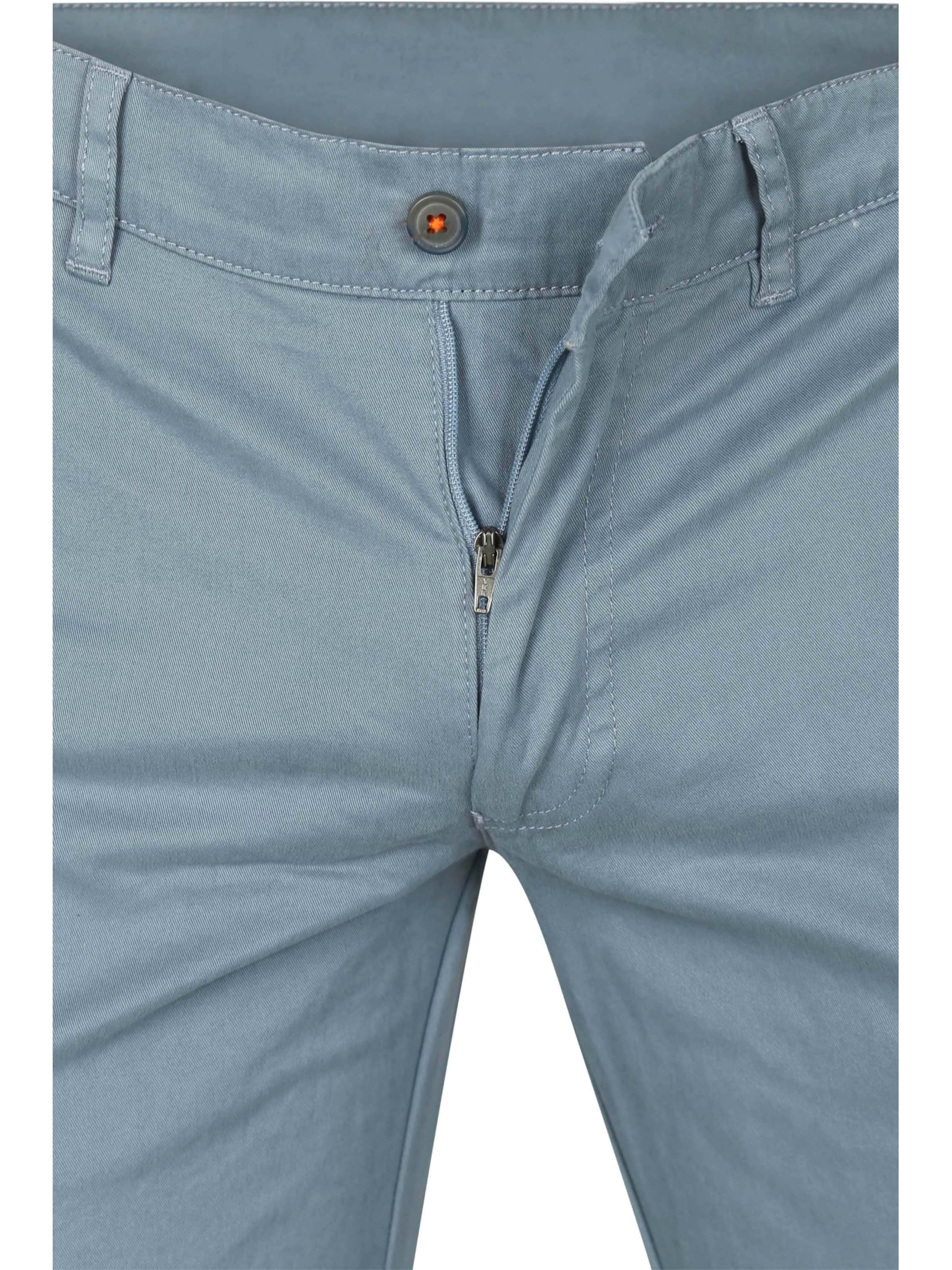 Suitable Regular Chino Pants 'Plato' in Blue