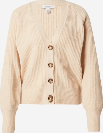 b.young Knit Cardigan 'NEMA' in Beige: front