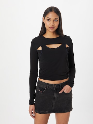 DIESEL Shirt 'OLAY' in Black: front
