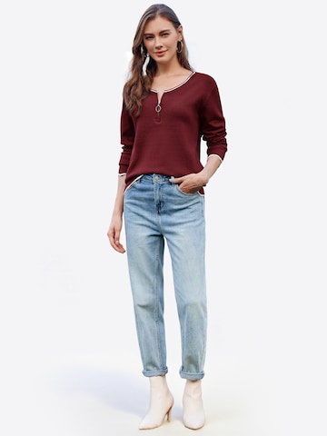 Imily Bela Sveter - Červená