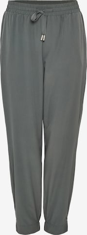 OPUS Tapered Broek 'Mefina' in Groen: voorkant