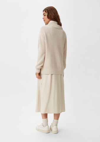 comma casual identity Pullover in Beige: zadná strana