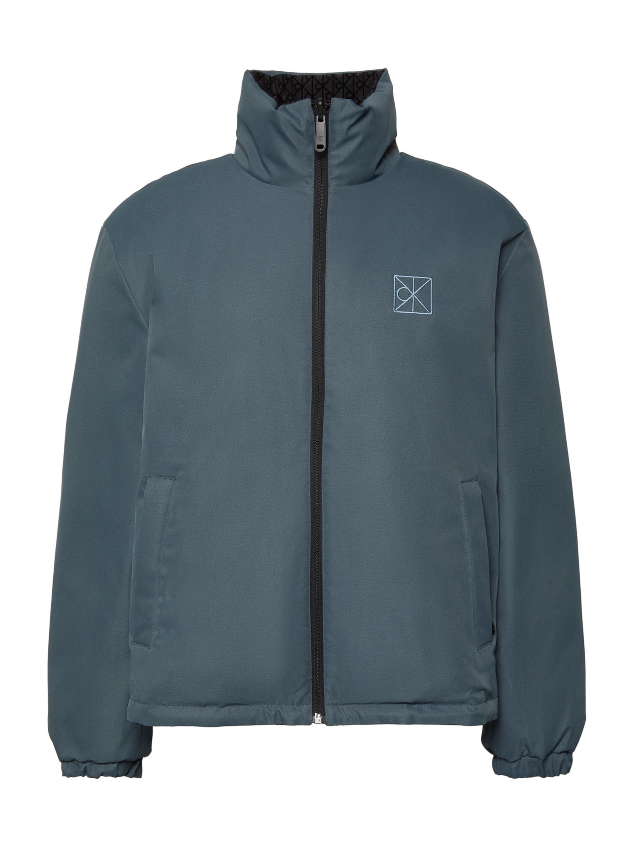 Giacca invernale di Calvin Klein Jeans in verde: frontale