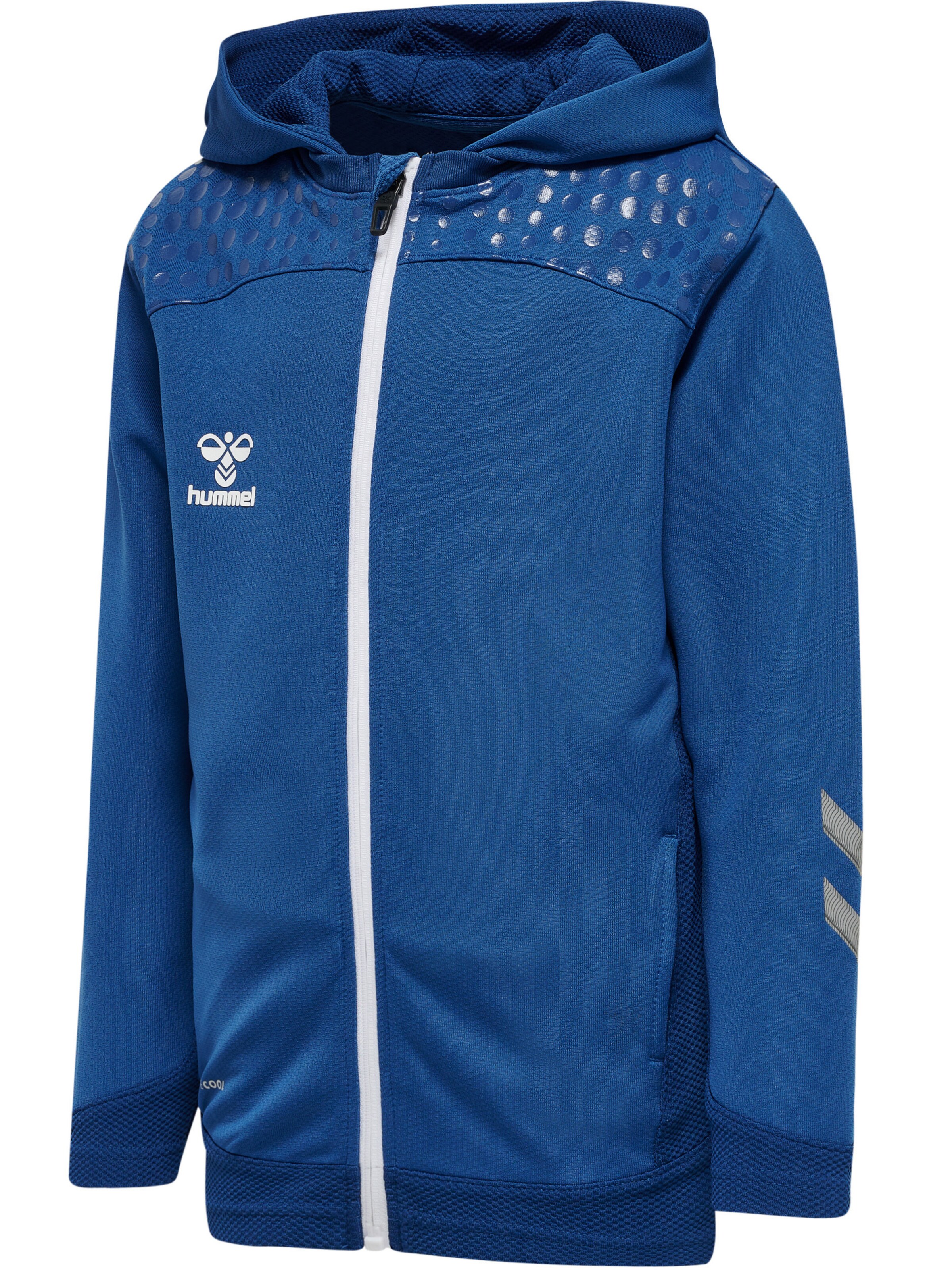 Hummel Sportssweatjakke i blå