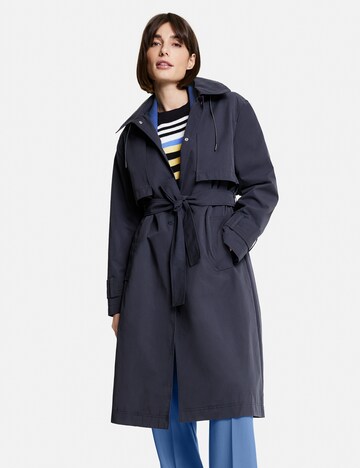 GERRY WEBER Between-Seasons Coat in Blue: front