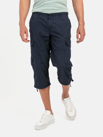 CAMEL ACTIVE Regular Cargo Pants in Blue: front