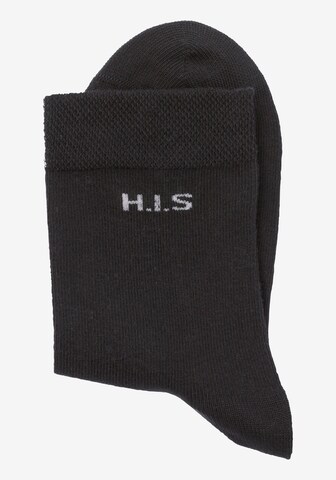 H.I.S Regular Къси чорапи в черно