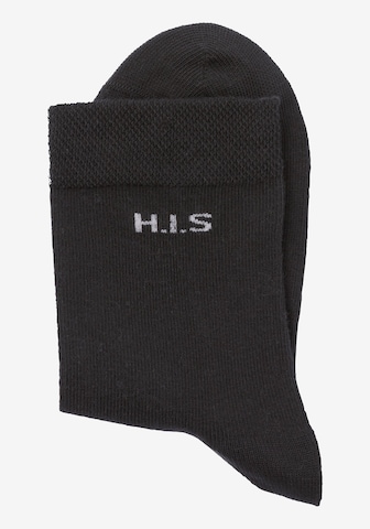 H.I.S Regular Socken in Schwarz