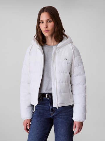 Giacca di mezza stagione di Calvin Klein Jeans in bianco: frontale