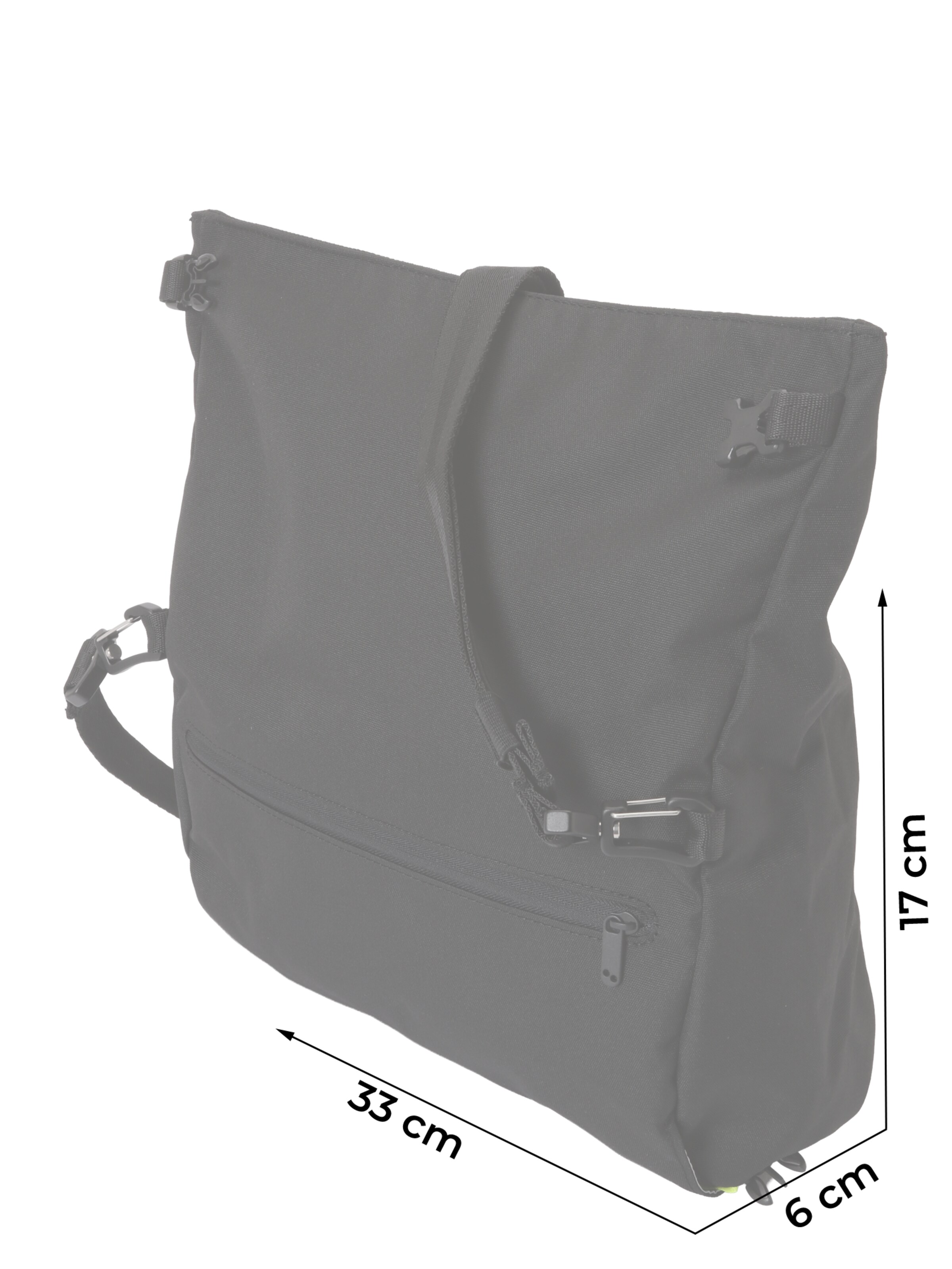 pinqponq Τσάντα ώμου 'AKSEL' σε μαύρο