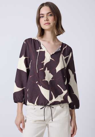 Street One Studio Tunic in Red: front