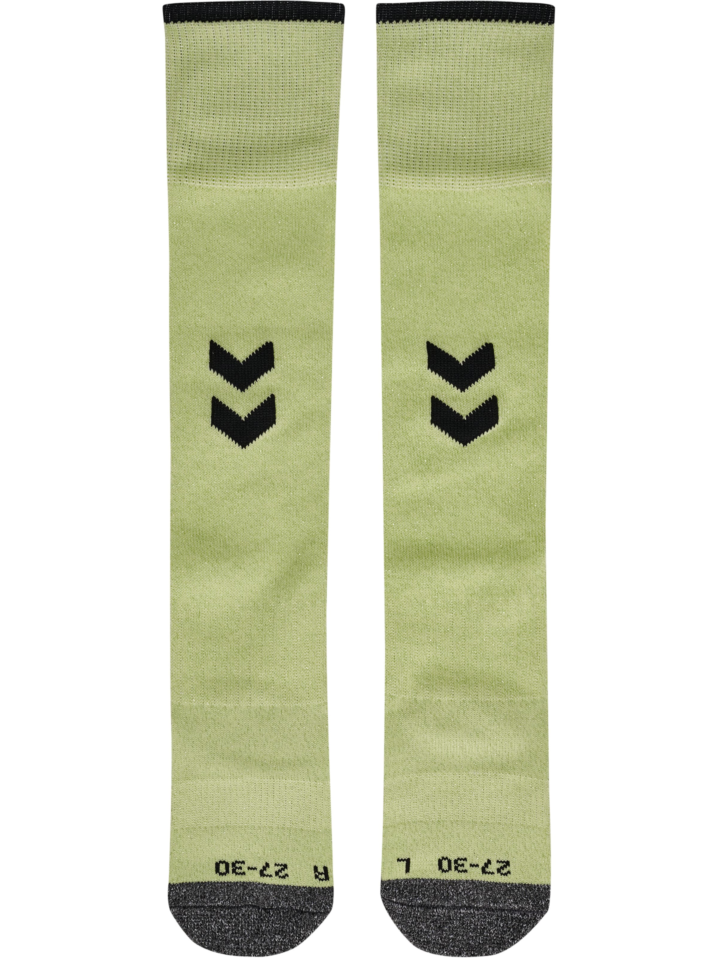 Hummel Socken in Grün: Vorderseite