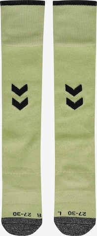 Hummel Socken in Grün: Vorderseite