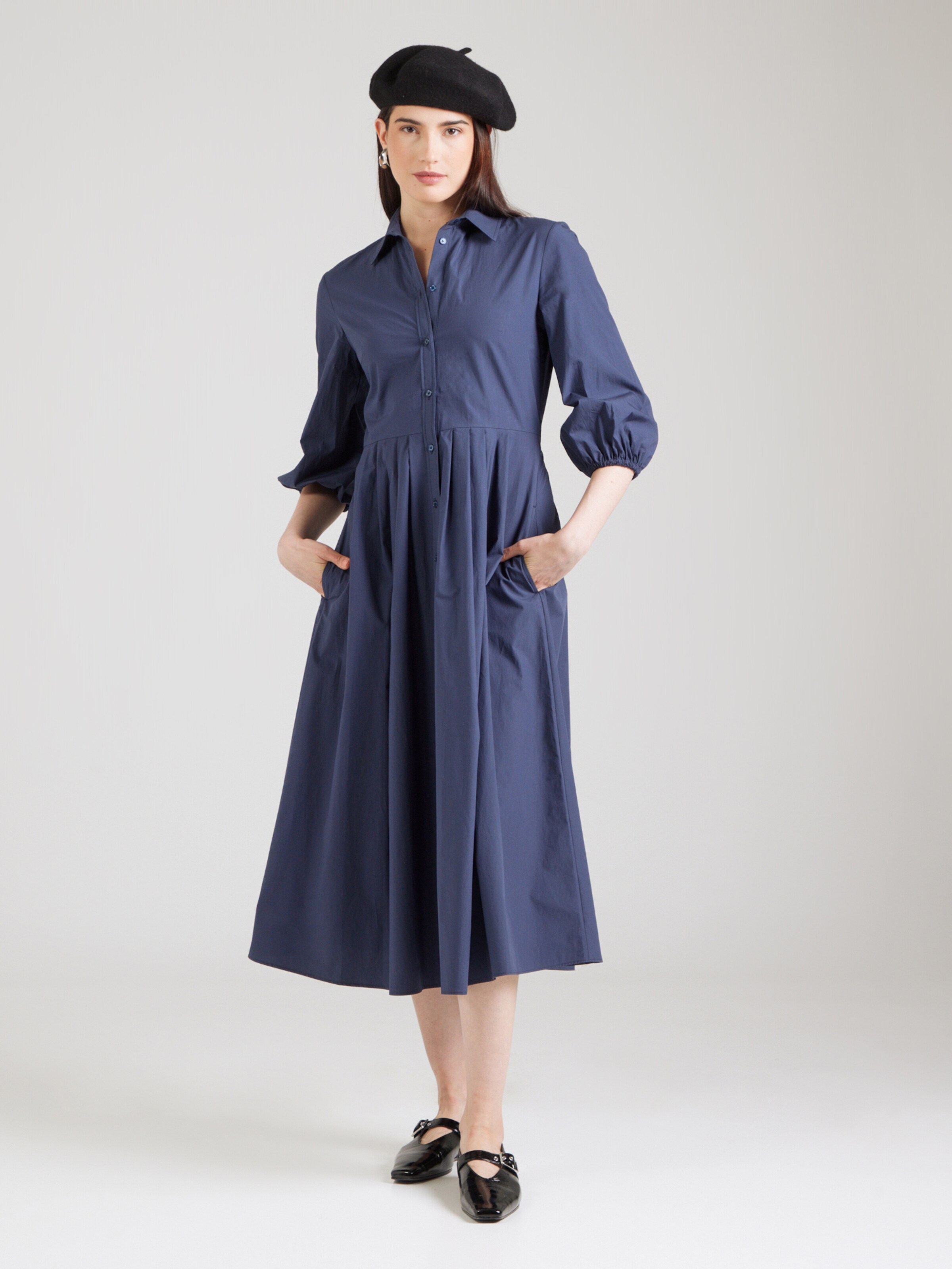 Weekend Max Mara Shirt Dress 'KENTIA' in Marine Blue | ABOUT YOU