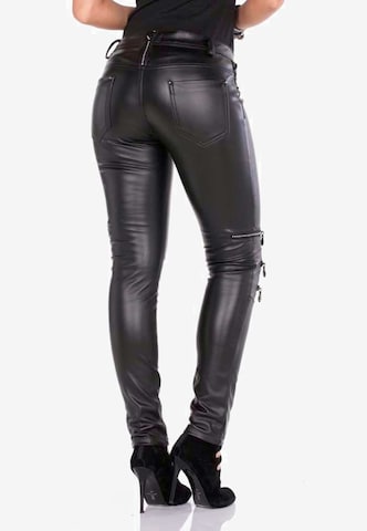 CIPO & BAXX Skinny Hose 'Millions' in Schwarz